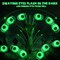 Ohwewant; 2 Packs Solar Halloween Stake Lights for Outdoor Halloween Decorations, 2 Modes Scary Eyeball Solar Halloween Pathway Lights, Waterproof Outdoor Halloween Decor Lights for Yard Patio Pathway; Category:Halloween Lights; Image:7